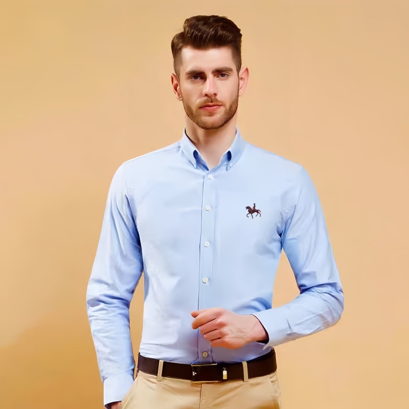 Nowa 100% bawełniana koszula O – Oxford Cotton Casual Shirt Business recenzja i cena