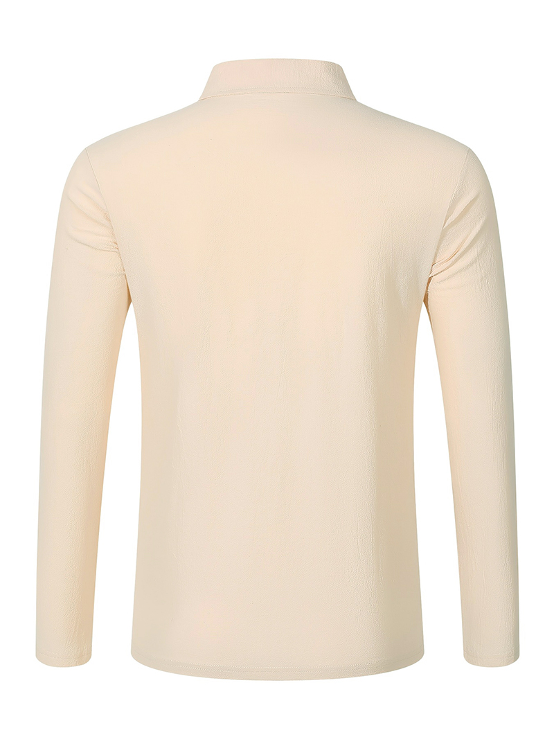 Męska koszulka polo z długim r – Mens Linen Shirt Long Sleeve recenzja i cena