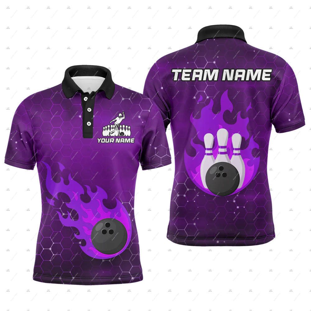 Koszulki Polo z Krótkim Rękawe – Short Sleeve Bowling Shirt Retro recenzja i cena