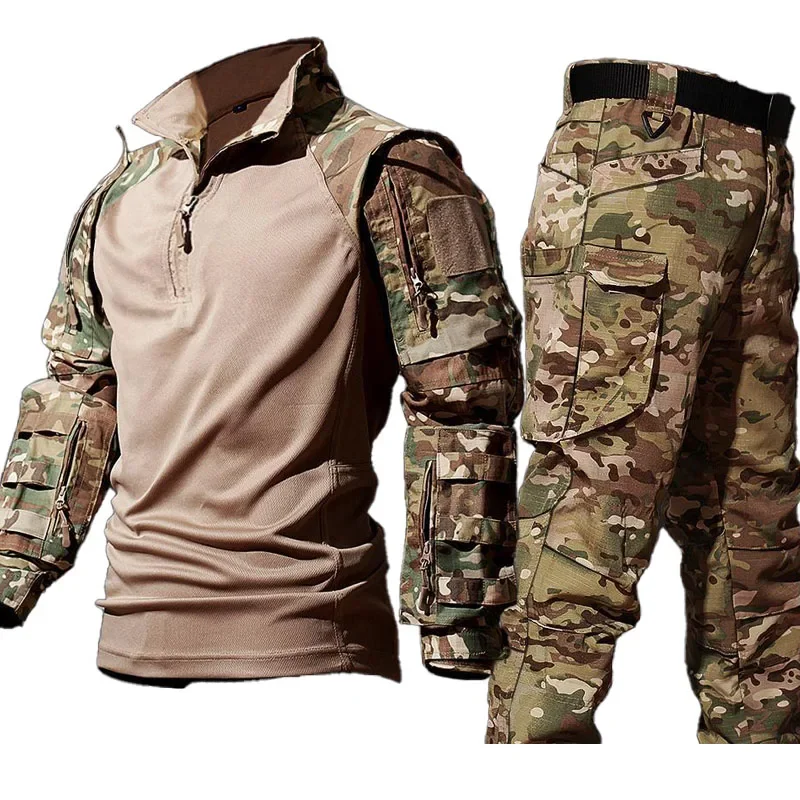 Nowy Taktyczny Zestaw Koszulka – Tactical Military Shirt Cargo recenzja i cena