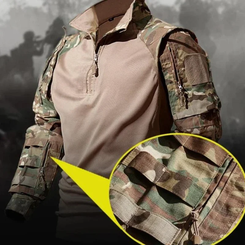Nowy Taktyczny Zestaw Koszulka – Tactical Military Shirt Cargo recenzja i cena