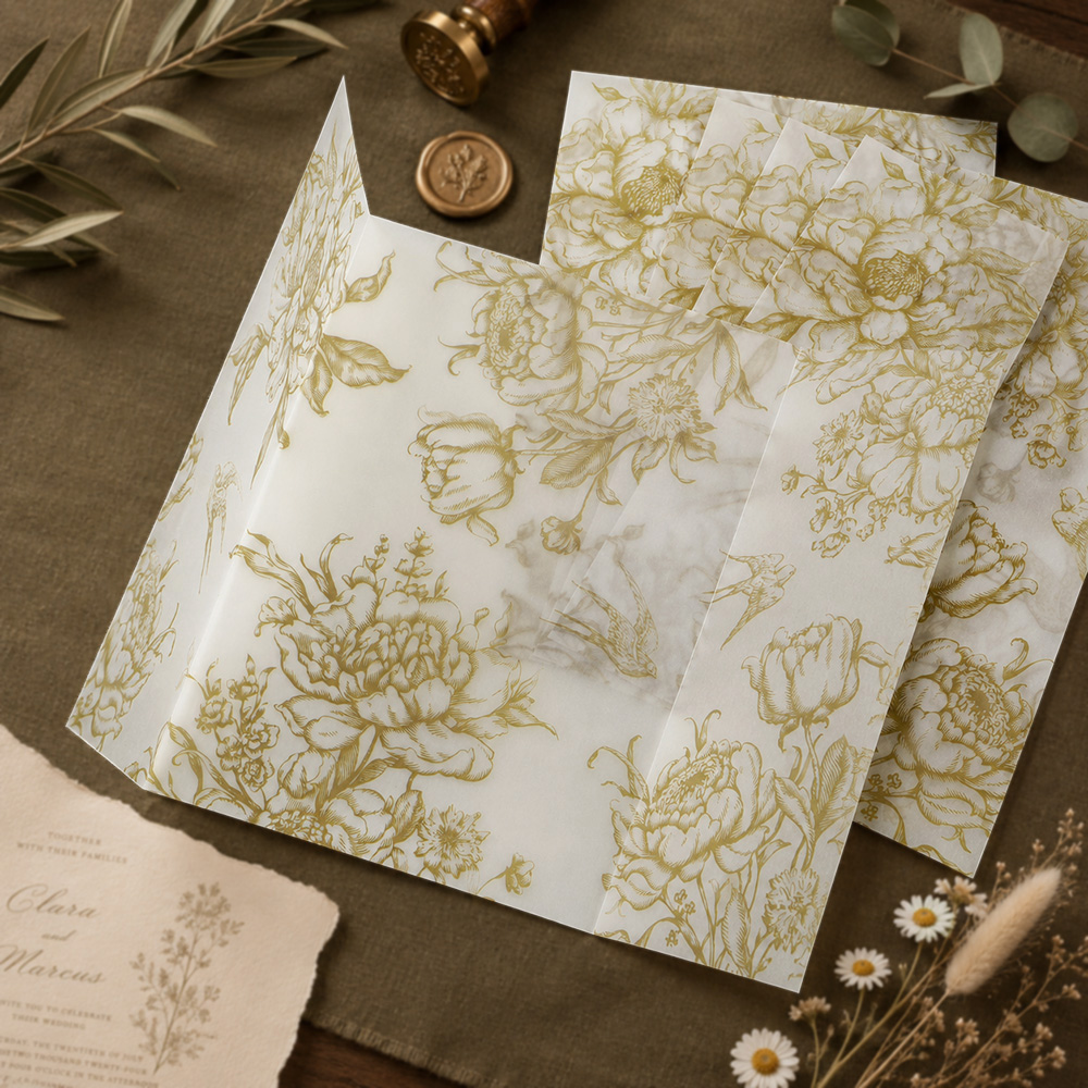 20/50 szt. Papier pergaminowy  – Jackets recenzja i cena