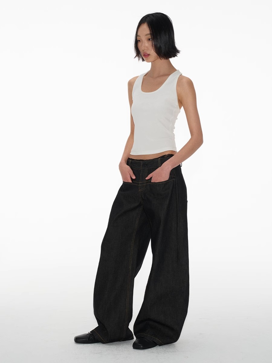 Damskie jeansy vintage baggy z – Jeans recenzja i cena