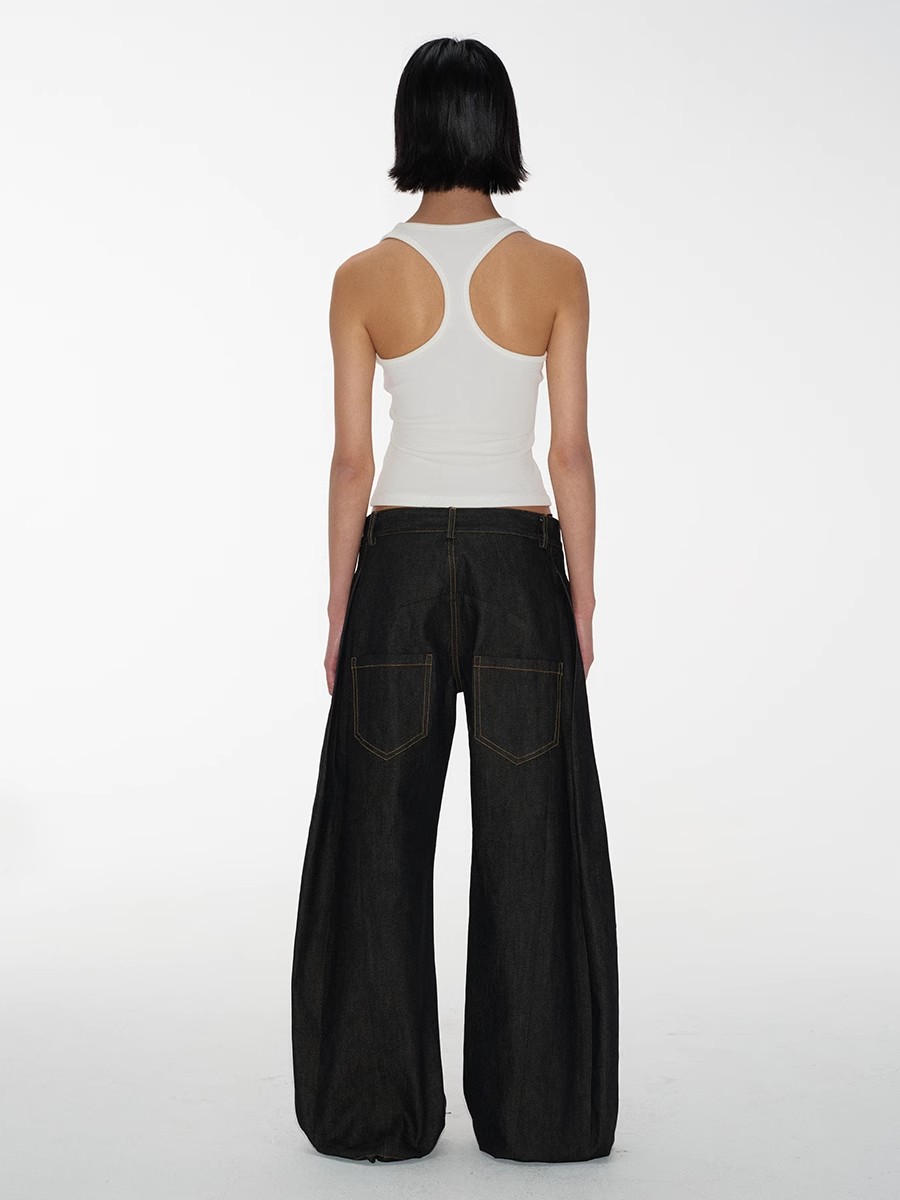 Damskie jeansy vintage baggy z – Jeans recenzja i cena