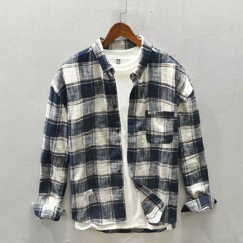 Koszula-kurtka w kratę na wios – Flannel Plaid Shirt Heavy Weight recenzja i cena