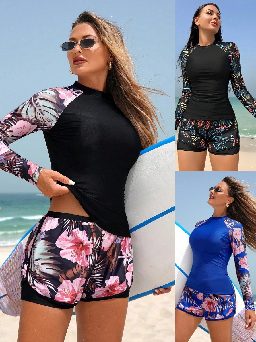 Tankini Y2K damskie z długim r – Shorts recenzja i cena
