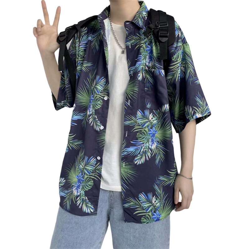 Casual hawajska retro kwiatowy – Vintage Hawaiian Floral Shirt recenzja i cena