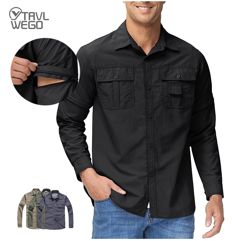 TRVLWEGO koszula męska turysty – Tactical Military Shirt Cargo recenzja i cena