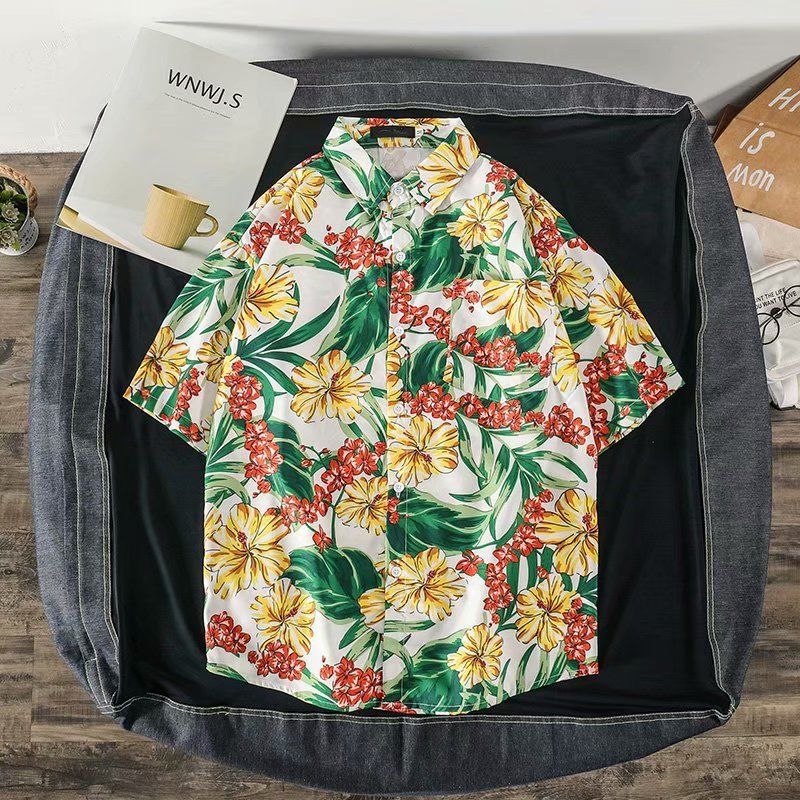 Vintage, w kwiaty męskie koszu – Vintage Hawaiian Floral Shirt recenzja i cena