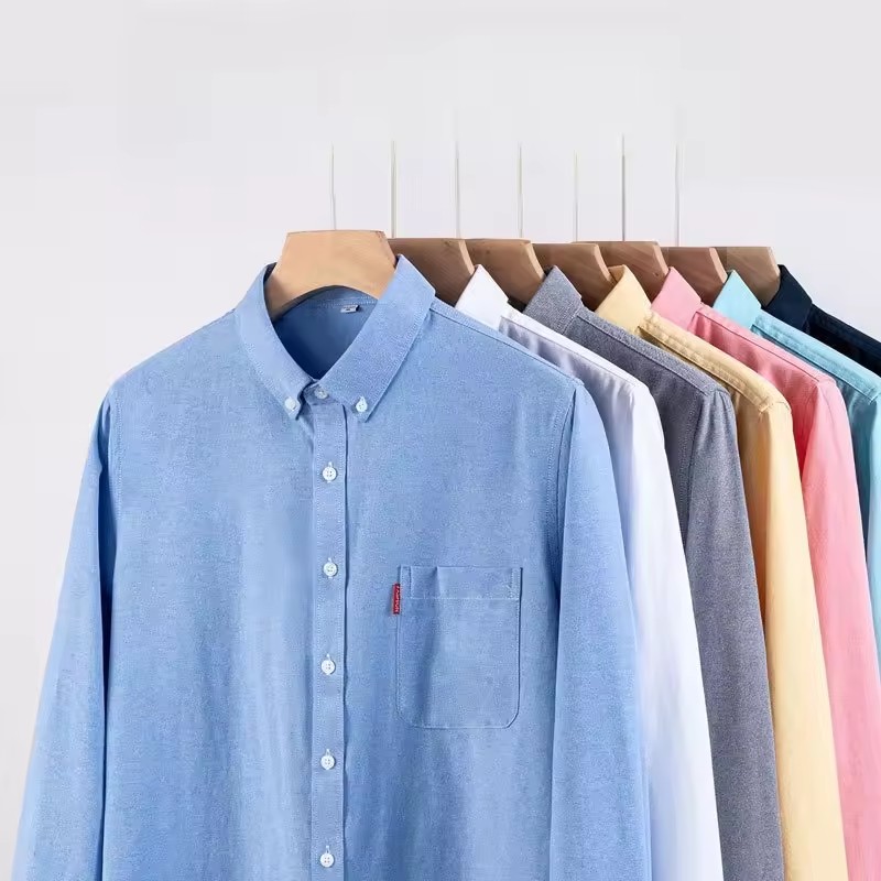 Męska koszula biznesowa ze 100 – Oxford Cotton Casual Shirt Business recenzja i cena