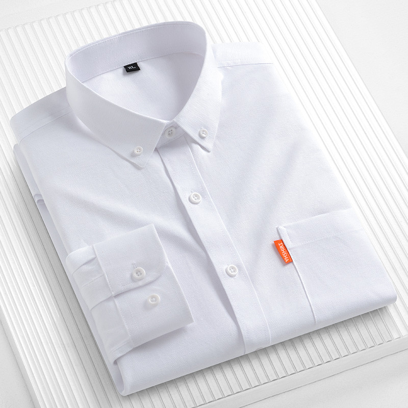Męska koszula biznesowa ze 100 – Oxford Cotton Casual Shirt Business recenzja i cena