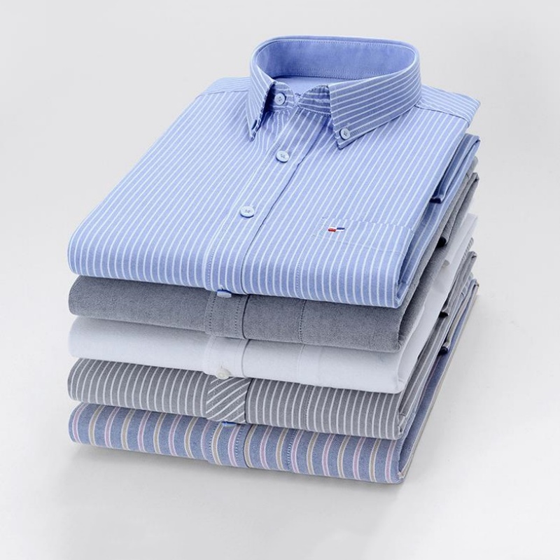 100% czystej bawełny Oxford Mę – Oxford Cotton Casual Shirt Business recenzja i cena