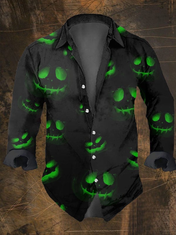 Halloweenowa męska koszula z c – Vintage Hawaiian Floral Shirt recenzja i cena