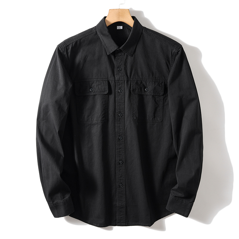 Nowy męski moda biznesowa na c – Oxford Cotton Casual Shirt Business recenzja i cena