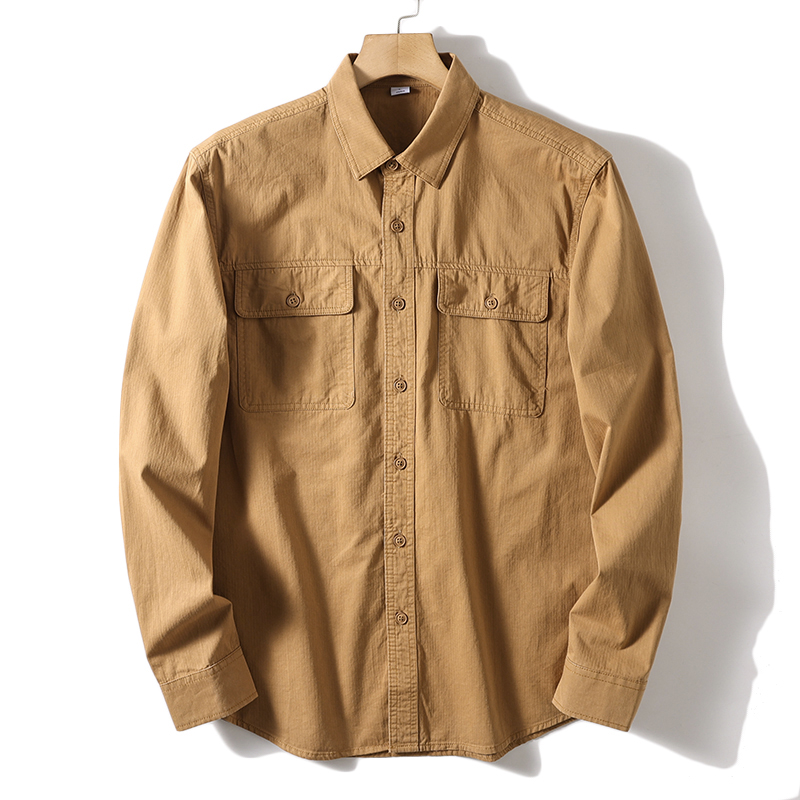 Nowy męski moda biznesowa na c – Oxford Cotton Casual Shirt Business recenzja i cena