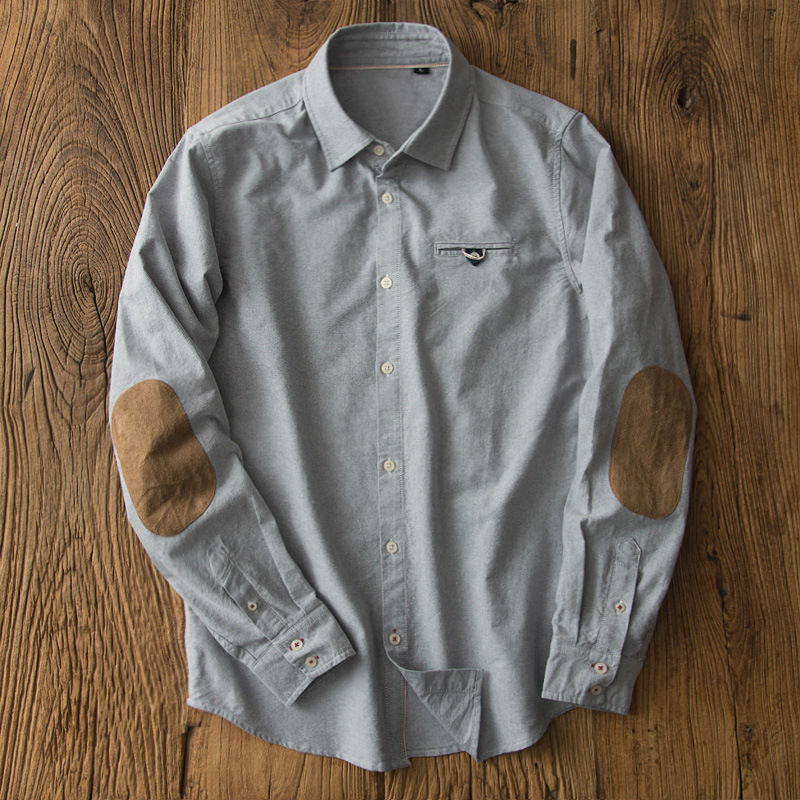 Oxford koszula retro japońska  – Oxford Cotton Casual Shirt Business recenzja i cena