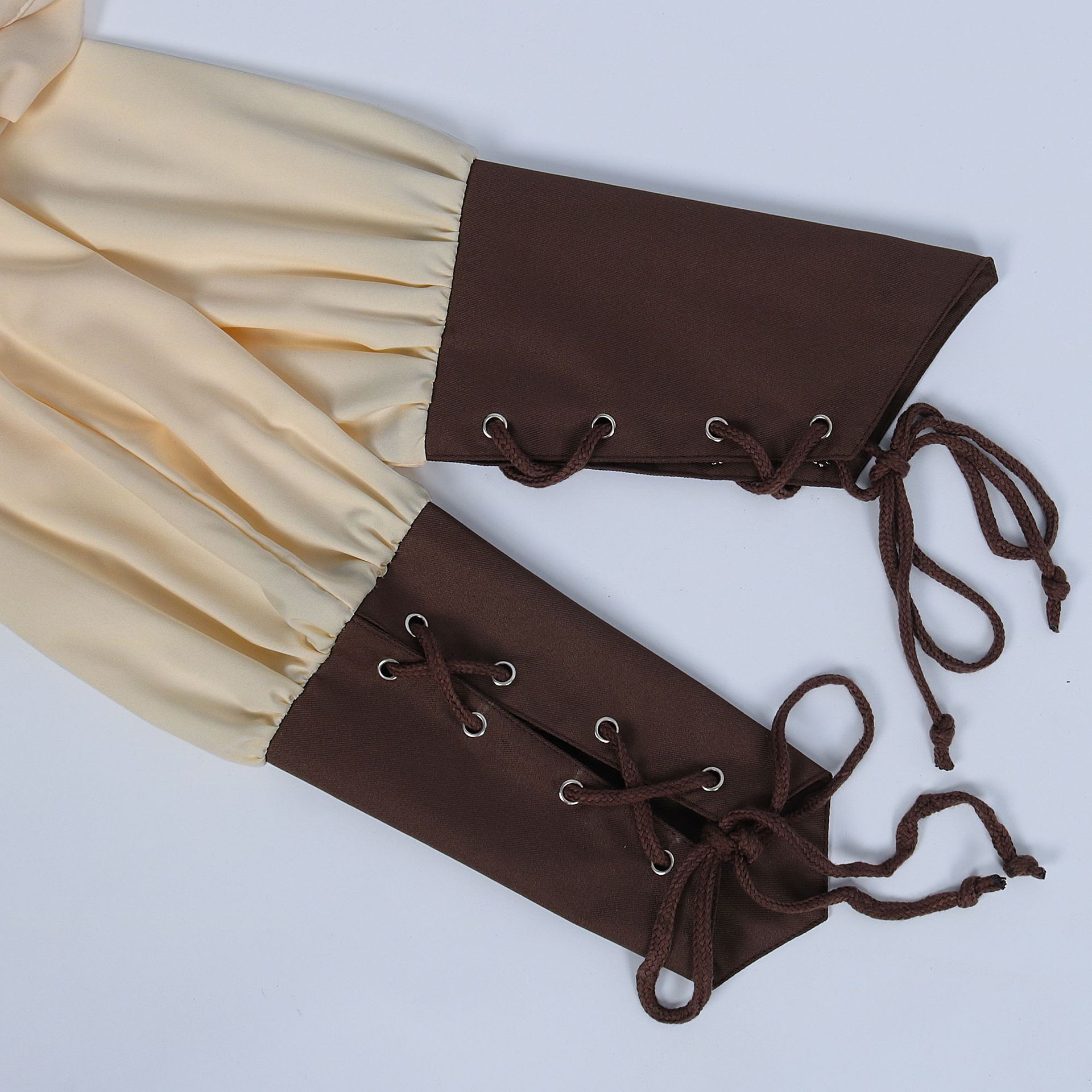 Męska koszula średniowieczna r – Medieval Gothic Lace Up Pirate Shirt recenzja i cena