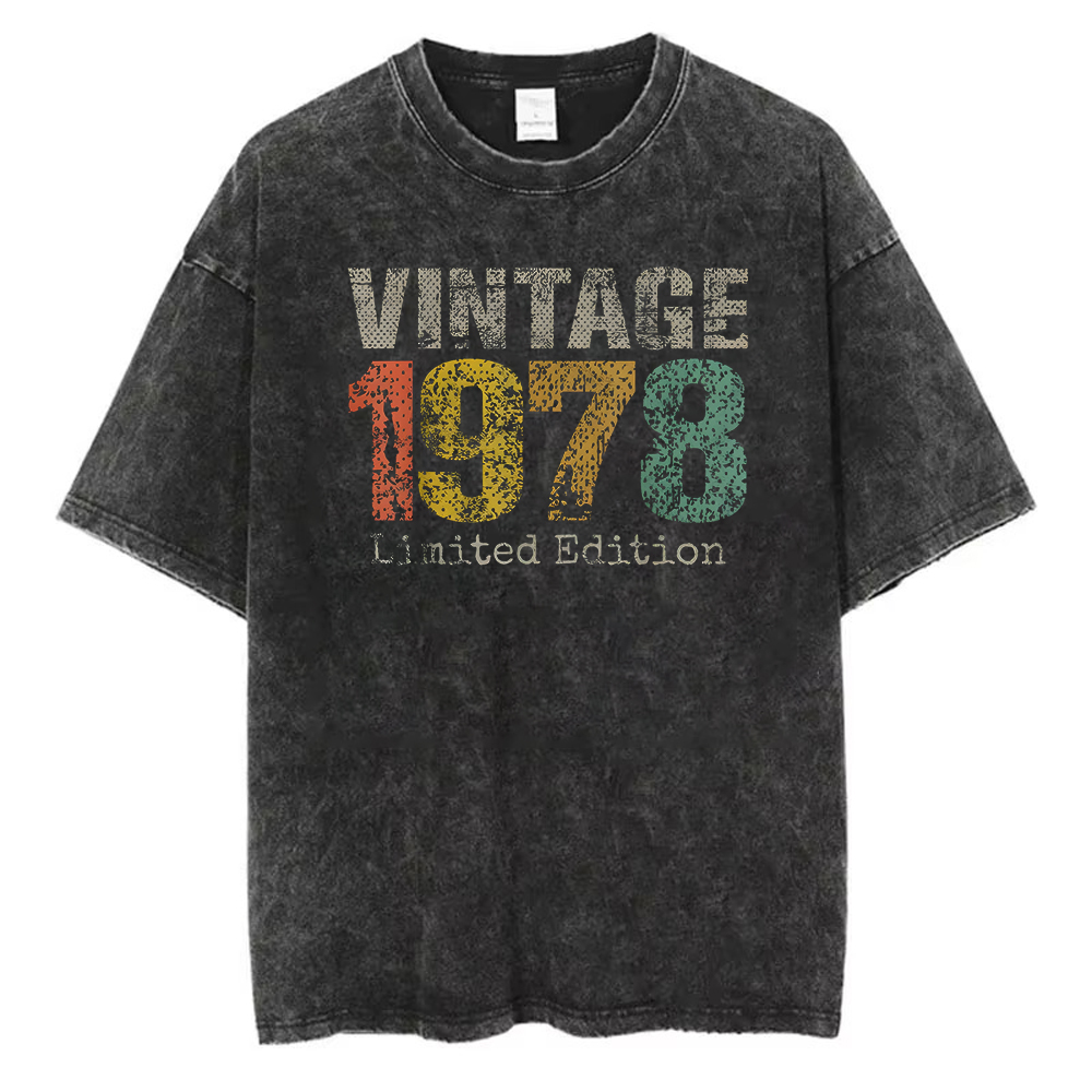 Koszulka z limitowanej edycji  – Acid Wash Vintage Graphic T Shirt recenzja i cena