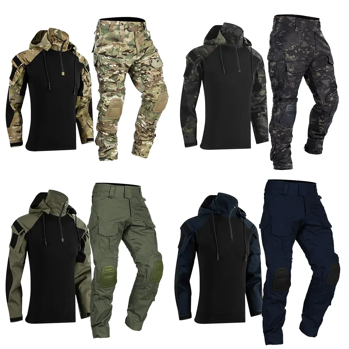 Męskie taktyczne uniformy wojs – Tactical Military Shirt Cargo recenzja i cena